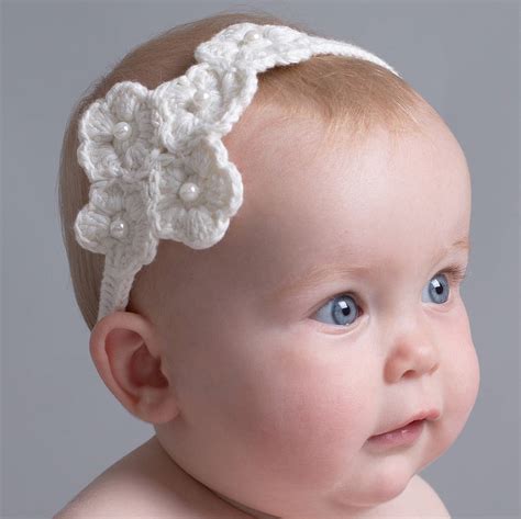 Hand Crochet Baby Headband By Attic