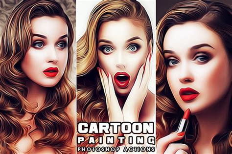 Top 155 Photoshop Cartoon Effect Action Free Download