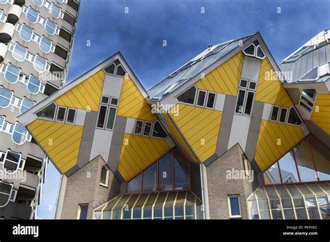 Innovative Houses Built In Rotterdam In The Netherlands Designed By