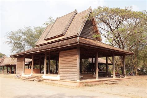 Cambodian Khmer Wooden House รีสอร์ท