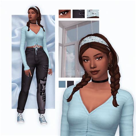 Aretha Sims Maxis Match Sims 4 Mods Clothes