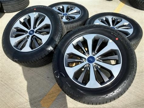 Ford F Charcoal Machined Oem Wheels And Hankook Dynapro A T Tires
