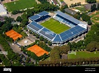 Luftaufnahme, Carl-Benz-Stadion Mannheim, Fußball-Stadion, Mannheim ...
