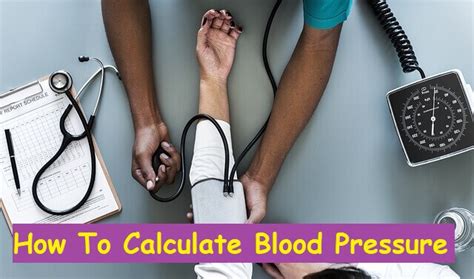 How To Calculate Blood Pressure 2024