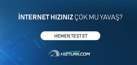 Yerli İnternet Hız Testi Girişimi