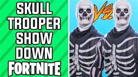 Skull Trooper Vs Skull Trooper Fortnite Battle Royale Gameplay