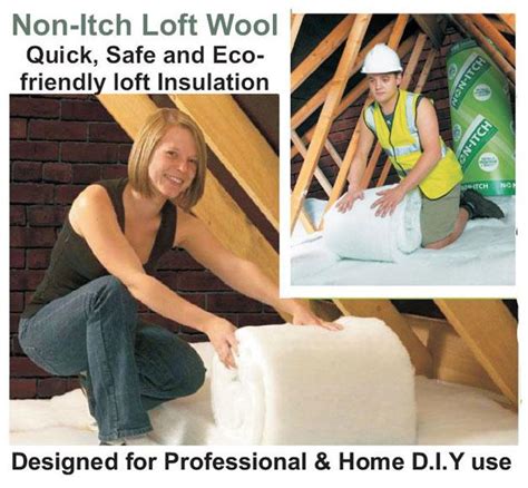 Non Itch Loft Wool Insulation By Ecohome Insulation