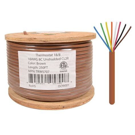 18awg 8c Thermostat Wire 250ft