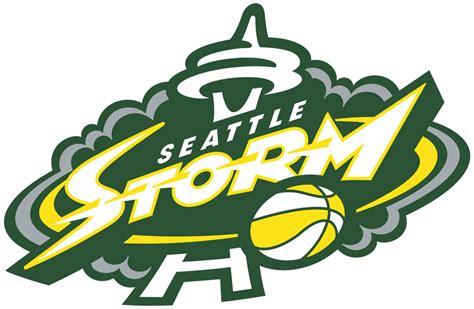 Seattle Storm Logo Primary Logo Womens National Basketball