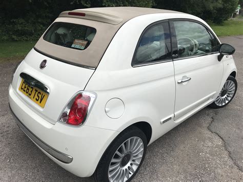 2013 Fiat 500 C Lounge Convertible Cardiff City Used Cars £5795