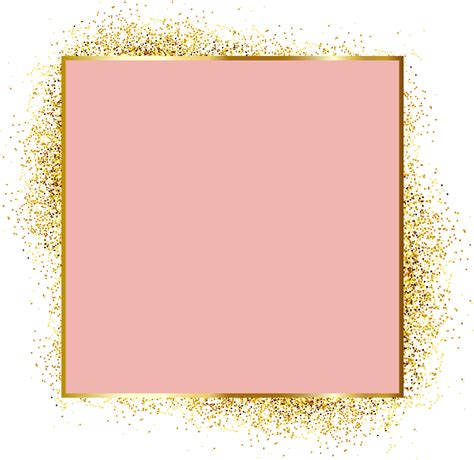 Rose Gold Geometric Png Png Image Collection