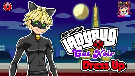 Miraculous Ladybug Cat Noir Dress Up Game Youtube