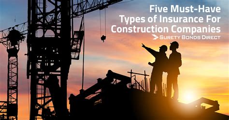 By dedicating underwriting, claim and risk control resources to understanding your industry, we developed a team of experts committed to meeting your insurance needs. Construction Companies: 5 Must-Have Types of Insurance for Your Business