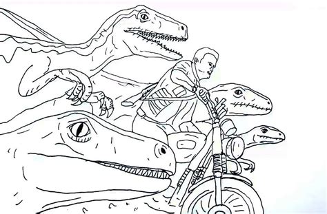Jurassic World Ausmalbilder Malvorlagen