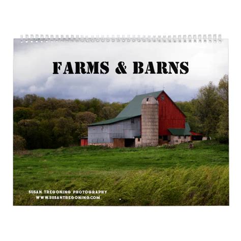 Farms And Barns Calendar Zazzle