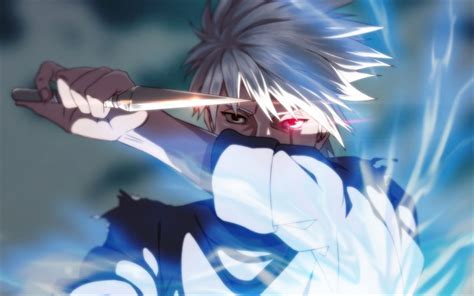 Download Wallpapers Kakashi Hatake Knife Shinobi