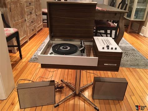 Rare Vintage Telefunken Rondo 105 Mx Stereo Record Player Turntable