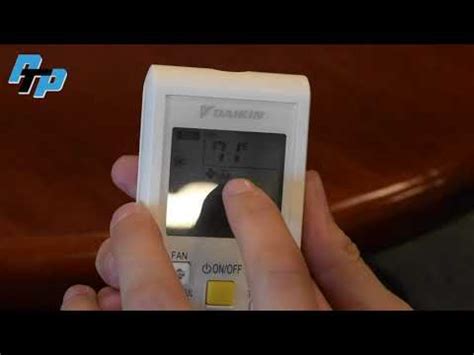 How To Use Daikin Remote Control For Ductless Mini Splits YouTube