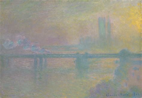 Charing Cross Bridge London Claude Monet Artwork On Useum