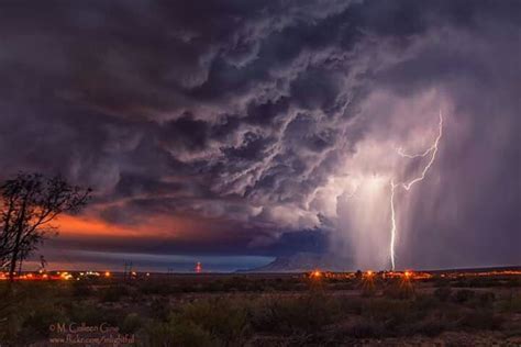 Stunning Photo Of Storm In New Mexico Pictures Of