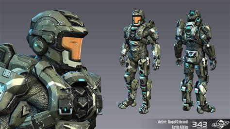 Artstation Halo 4 Defender Armor