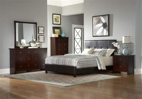 Shop cheap bedroom furniture sets at furnitureetc & create your own oasis. Avelar Cherry Wood Glass Metal Master Bedroom Set ...