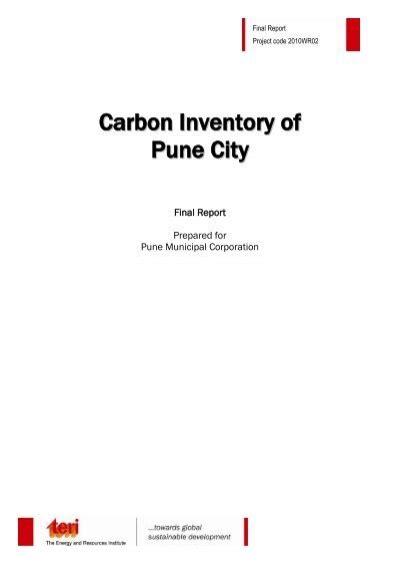 Project Report Pune Municipal Corporation
