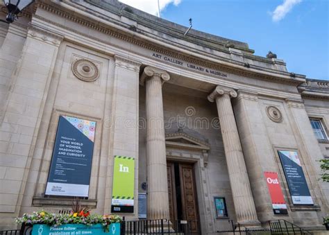 Exterior Of Art Gallery Library And Museum Bolton Lancashire July 2020