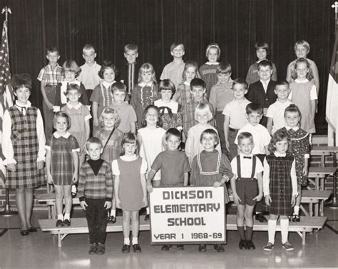 Dickson Elementary School Kingsport Tennessee Classes 1969 Grade