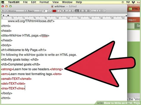 How To Write An Html Page With Pictures Wikihow