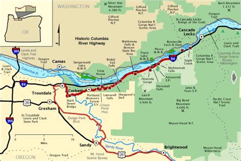 Historic Columbia River Highway West Section Americas Byways