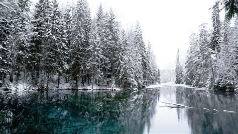 Winter Cold Lake Hd Nature 4k Wallpapers Images Backgrounds Photos