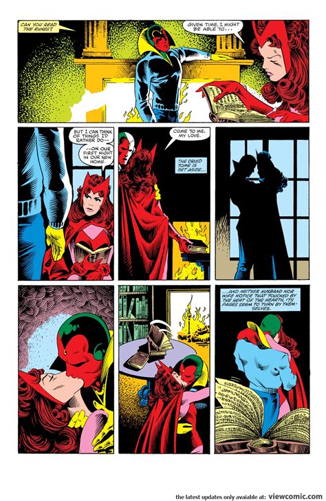 Vision And The Scarlet Witch V1 001 1982 Read Vision And The Scarlet