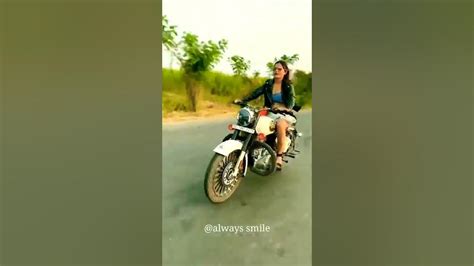 desi girl🔥💯 indian girls royal enfield girls riding girls riders in india girls shorts