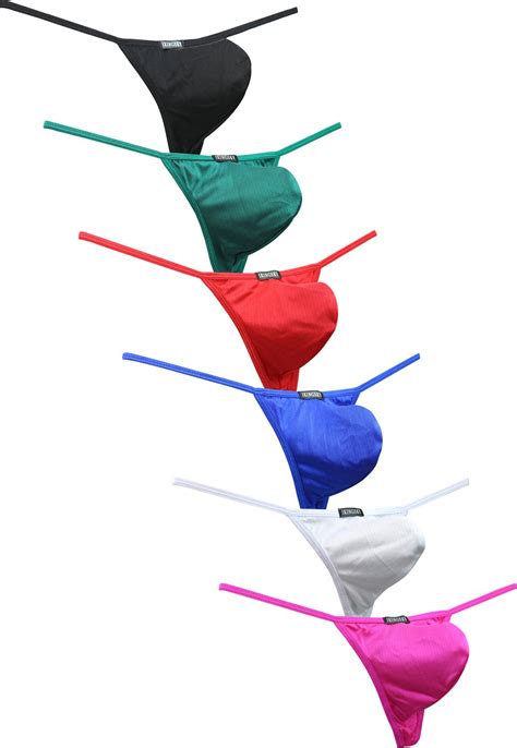 Buy Men S Big Pouch G String Sexy Low Rise Bulge Thong Underwear Online At Desertcartqatar