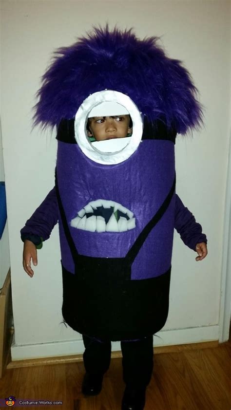 Purple Minion Costume For A Boy Mind Blowing Diy Costumes Photo 23