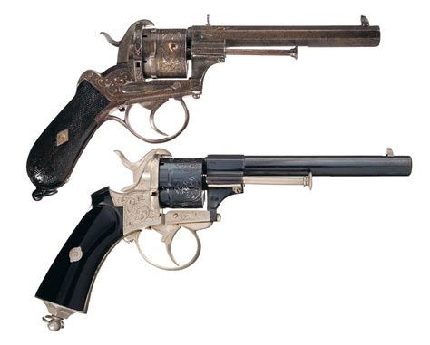 Two Pinfire Revolvers Rock Island Auction