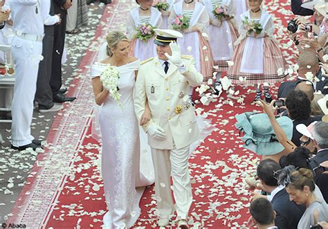 Monaco Le Mariage De Charlene Et Du Prince Albert En Images Elle
