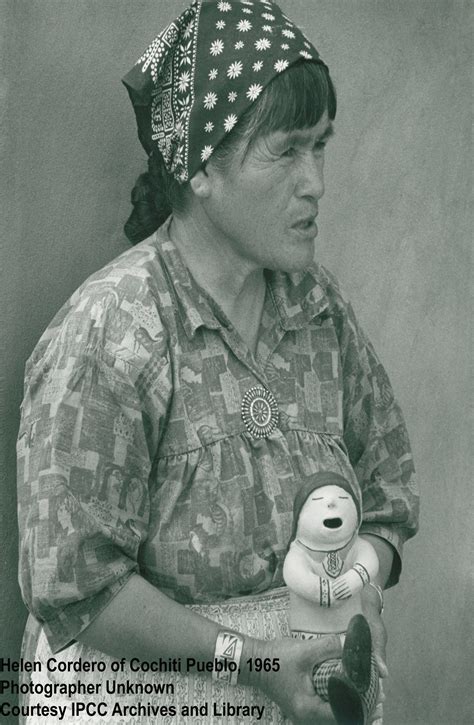 Helen Cordero Of Cochiti Pueblo Photograph From The Indian Pueblo Cultural Center Archives
