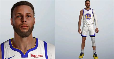 Nba K Stephen Curry Cyberface Body Update With Accessories