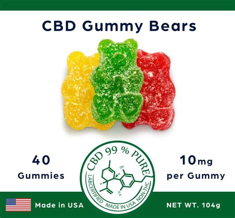 cbd gummy bears yosemite hemp club
