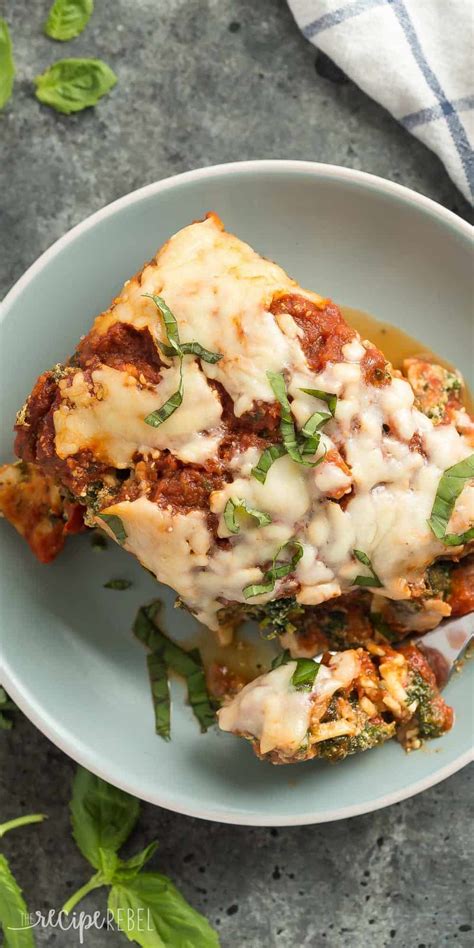 This classic italian lasagna is authentic, made with bechamel white sauce (no ricotta) and a simple red sauce. Spinach Ricotta Slow Cooker Lasagna Recipe