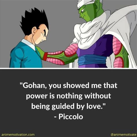 Piccolo To Gohan In Dbgt Great Quote Dbz Dragon Ball Dragon Ball