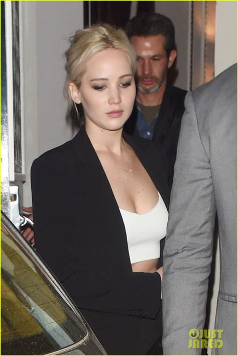 Full Sized Photo Of Jennifer Lawrence Shows Skin Dining Out 19