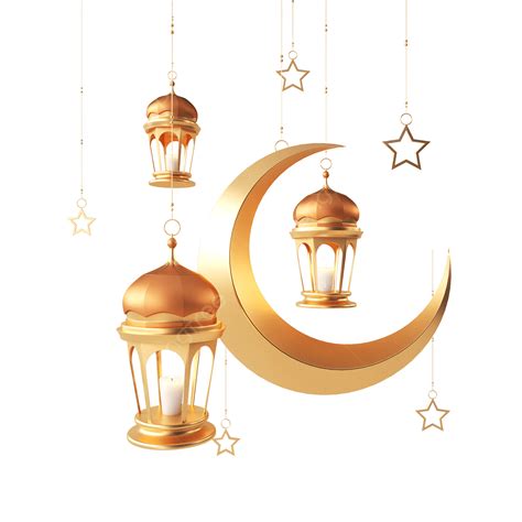 Ramadan Lamps Hd Transparent Golden Ramadan Lamp Eid Ramadan Lamp