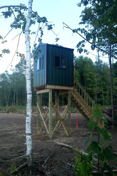 Custom Deer Stands And Hunting Cabins Wisconsin Landcrafters