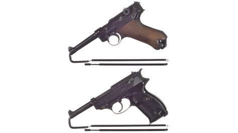 Two World War Ii German Semi Automatic Pistols Rock Island Auction