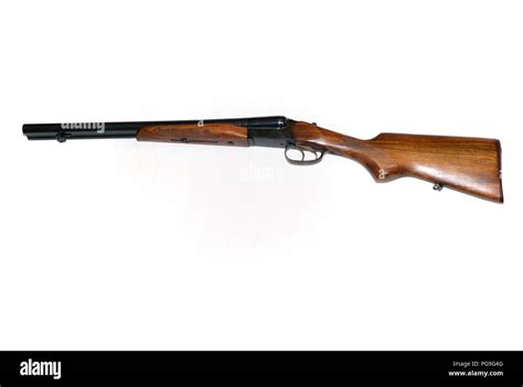 Double Barrel Shotgun High Resolution Stock Photography And Images Alamy