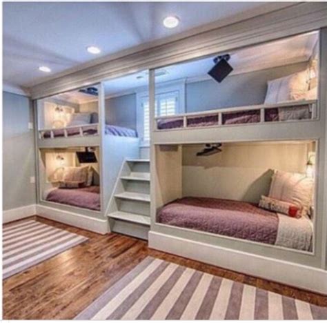 Pin By Stacy Dos Santos On Decorating Bed Design Built In Bunks