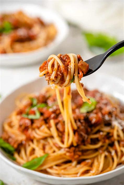Super Easy Slow Cooker Spaghetti Sauce Instant Pot Option Back To